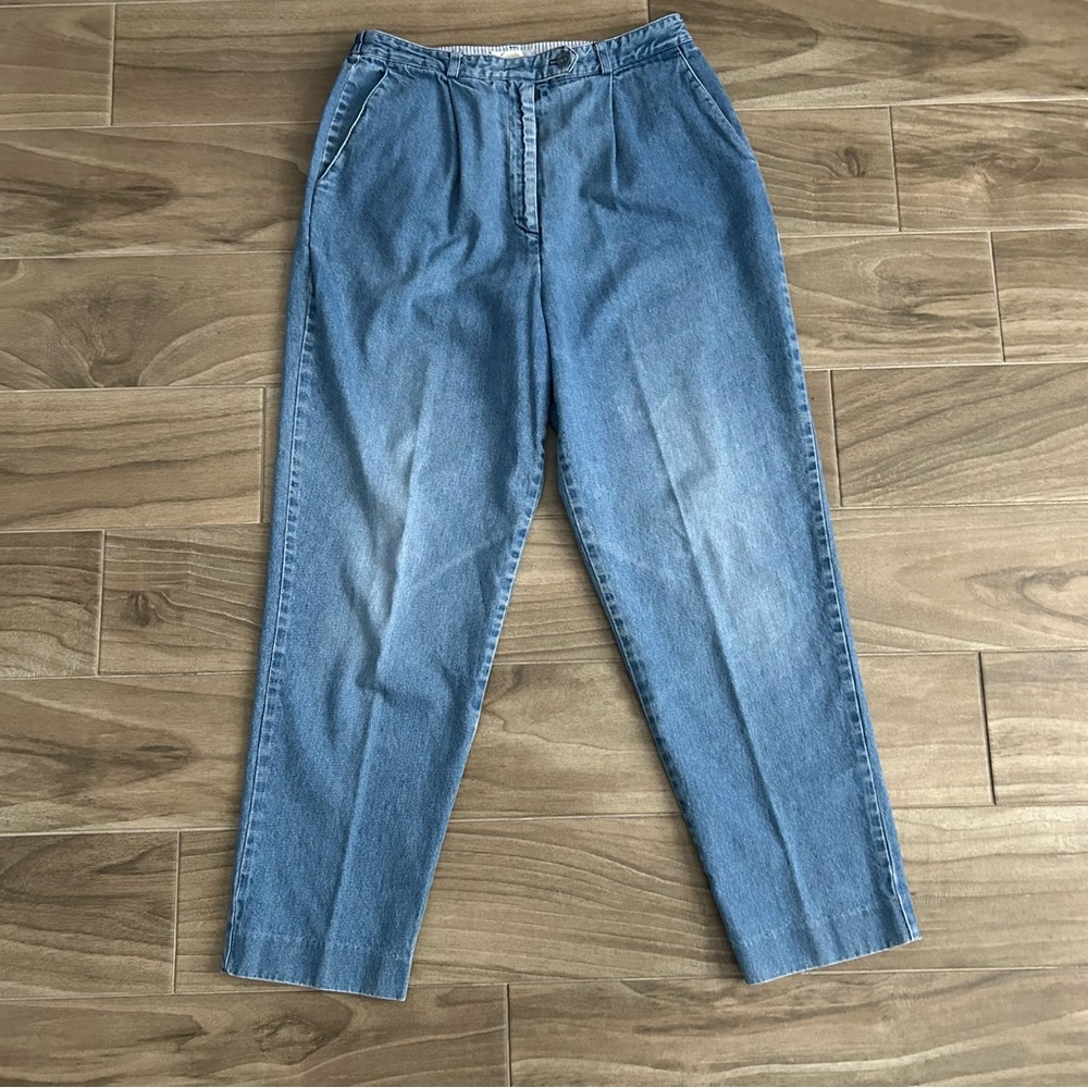 Talbots Light Blue Denim Mom Jeans | Size 12